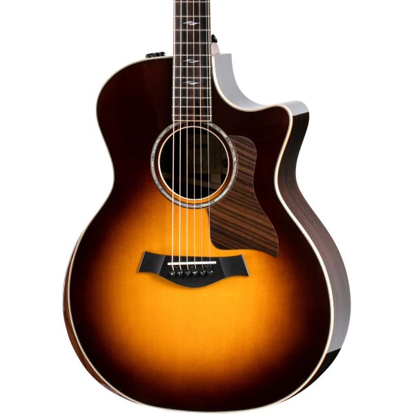 Taylor 814CE Grand Auditorium Acoustic Electric Guitar, Tobacco Sunburst on Sale