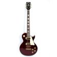 Vintage Reissue V100 Gold Reissue Wine Red LP Deluxe Style Guitar Online Sale