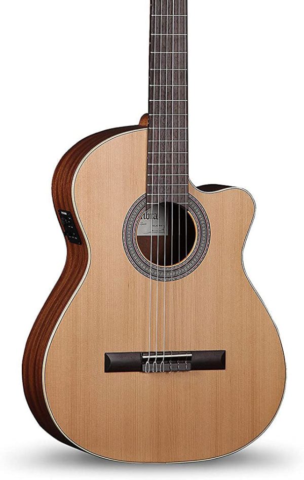 Alhambra 1OP Classical Acoustic Electric Guitar with Gig Bag Cheap