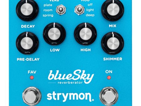 Strymon blueSky V2 Reverb Pedal Supply