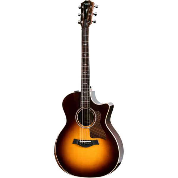 Taylor 814CE Grand Auditorium Acoustic Electric Guitar, Tobacco Sunburst on Sale