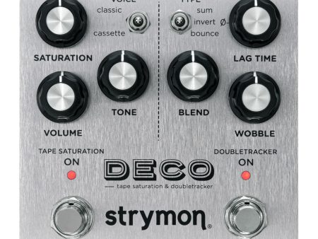 Strymon Deco V2 Tape Saturation & Doubletracker Pedal For Sale