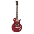 Vintage Reissue V100 Les Paul Style Electric Guitar - Trans Wine Red Online Sale