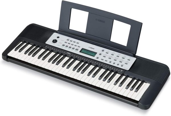 Yamaha YPT270 61-Key Portable Keyboard With Power Adapter - Black Online