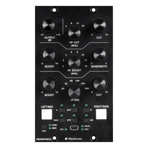 WesAudio Prometheus Eclipse - Limited Edition 500 Series Stereo Analog Equalizer Hot on Sale