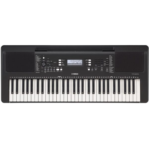 Yamaha PSR-E373 61-Key Touch Sensitive Portable Keyboard w PA130 Power Adapter Online now