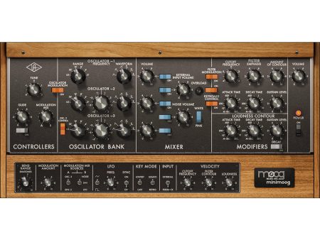 Universal Audio Moog Minimoog Supply