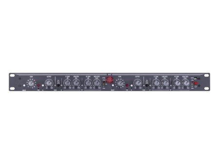 AEA Ribbon Mics RPQ3 2-Channel Ribbon Microphone Preamp with P48 Curveshaper EQ Supply