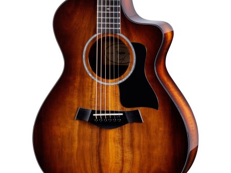 Taylor 222ce-K DLX Grand Concert Acoustic Electric Guitar, Hawaiian Koa Fashion