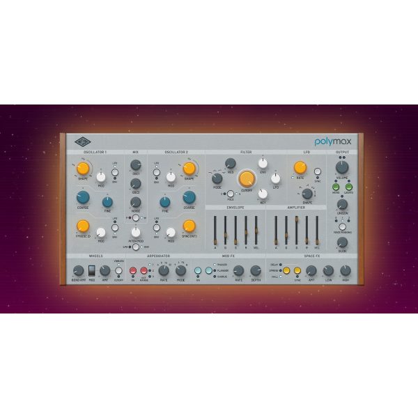 Universal Audio PolyMAX Synthesizer Supply