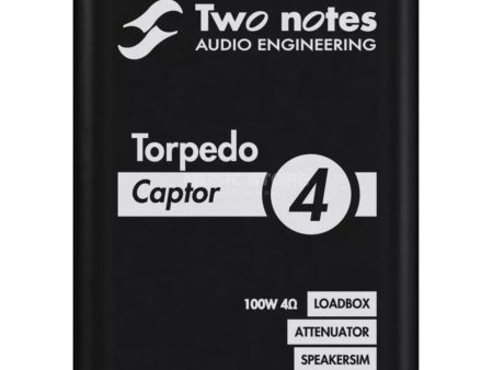 Two Notes Torpedo Captor 4-Ohm Cheap