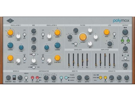 Universal Audio PolyMAX Synthesizer Supply