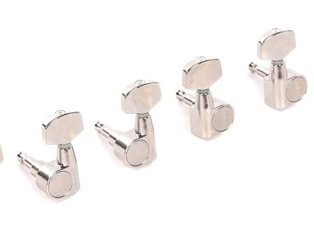 Taylor 6-string Guitar Tuners 1:18 Ratio - Polished Nickel Supply