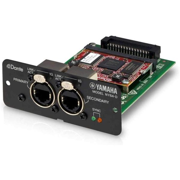 Yamaha NY64-D Dante I O Expansion Card for TF Series on Sale