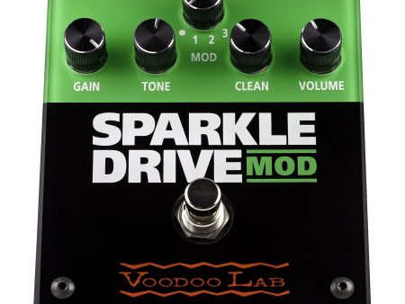 Voodoo Lab Sparkle Drive MOD Overdrive Guitar Effects Pedal Cheap