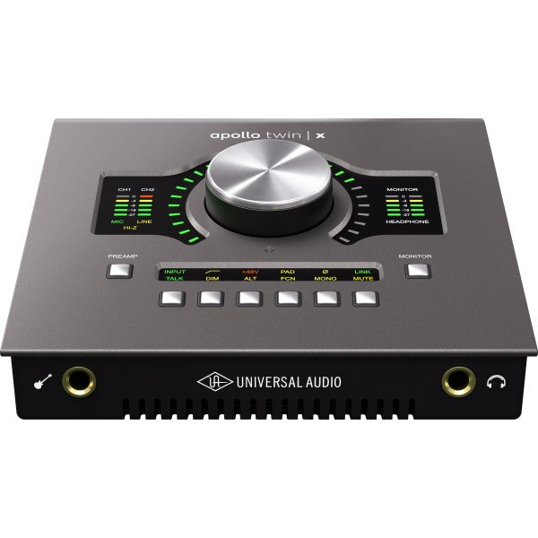 Universal Audio Apollo Twin X USB Duo Processing Audio  Interface - Heritage Edition (Desktop Win) Hot on Sale