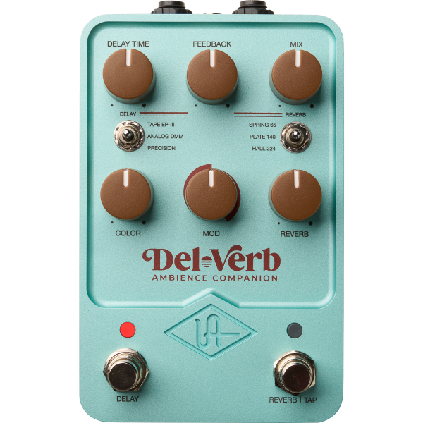 Universal Audio Del-Verb Ambience Companion Reverb & Delay Pedal For Discount