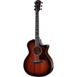 Taylor 324CE V-Class Grand Auditorium Acoustic Electric Guitar, Mahogany Top Cheap