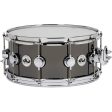 Drum Workshop Collector s Series Black Nickel over Brass Snare Drum - 7 x13  Cheap