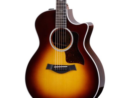 Taylor 414CE Tobacco Sunburst Grand Auditorium w  Case Supply