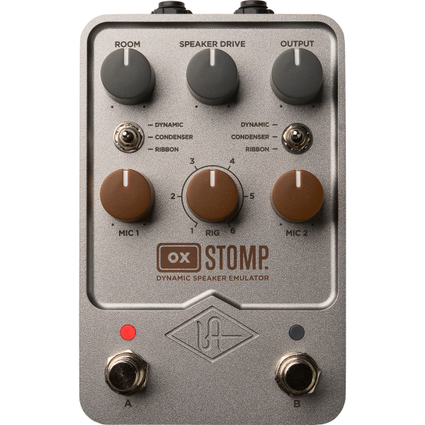 Universal Audio OX Stomp Dynamic Speaker Emulator Pedal Online