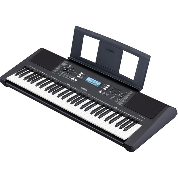 Yamaha PSR-E373 61-Key Touch Sensitive Portable Keyboard w PA130 Power Adapter Online now