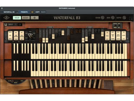 Universal Audio Waterfall B3 Organ Online Hot Sale