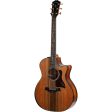 Taylor PS14ce Honduran Rosewood V-Class Acoustic Electric Guitar, Sinker Redwood For Sale