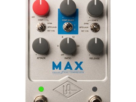 Universal Audio Max Preamp and Compressor Pedal Supply