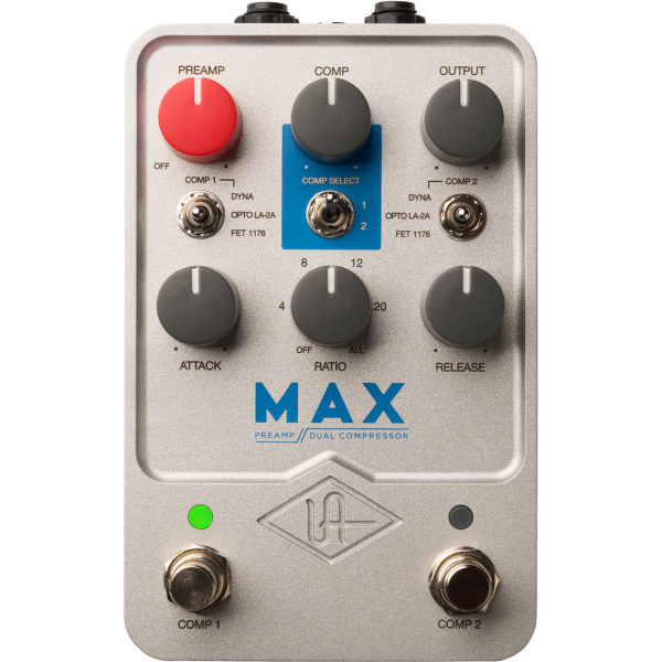 Universal Audio Max Preamp and Compressor Pedal Supply