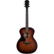 Taylor 324e Left Handed Acoustic Electric Guitar - Shaded Edgeburst Online now