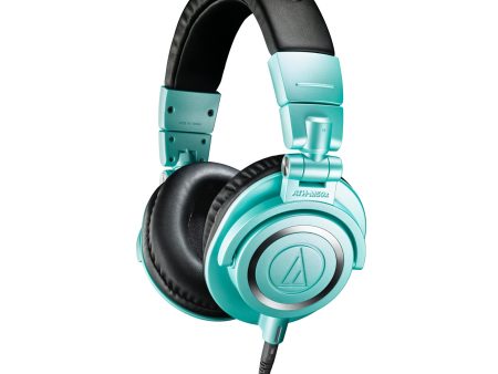 Audio Technica ATH-M50XIB Professional Headphones - Limited Edition Ice Blue For Sale