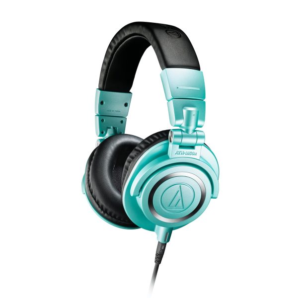 Audio Technica ATH-M50XIB Professional Headphones - Limited Edition Ice Blue For Sale