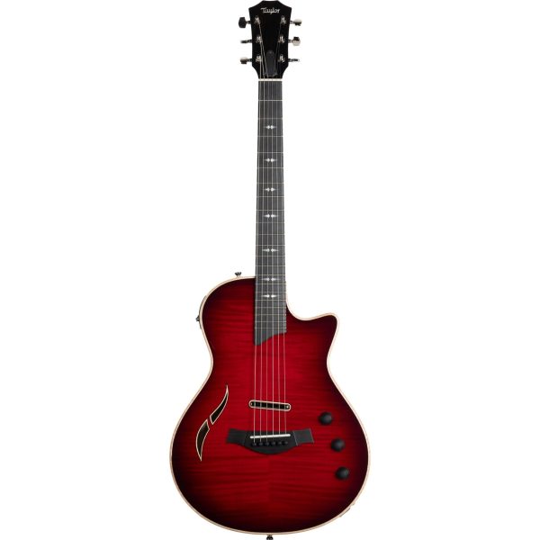 Taylor T5Z Pro Hollow Body Electric Guitar, Cayenne Red Supply