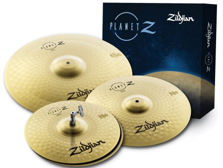 Zildjian Planet Z Complete 4 Cymbal Pack Supply