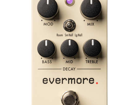 Universal Audio Evermore Studio Reverb Pedal Online now