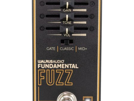 Walrus Audio Fundamental Series Fuzz Pedal Supply