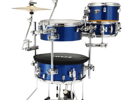 Tama Cocktail-JAM Kit 4-Piece in Indigo Sparkle For Sale