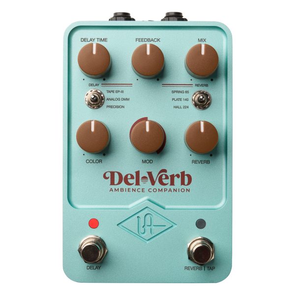 Universal Audio Del-Verb Ambience Companion Reverb & Delay Pedal For Discount