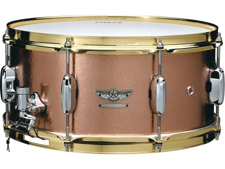 TAMA STAR Reserve Series TCS1465H 6.5x14 Hand Hammered Copper Snare Drum Discount