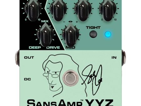 Tech 21 YYZ Geddy Lee Signature SansAmp Pedal Online Hot Sale