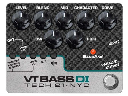 TECH 21 VT Bass DI Pedal Online now