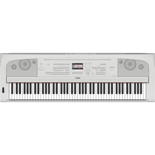 Yamaha DGX670WH 88-Key, Portable Grand Piano - White Fashion