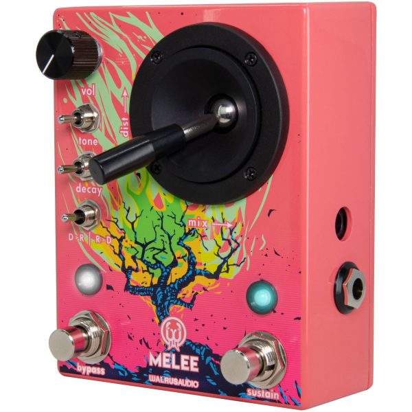 Walrus Audio Melee Wall of Noise Distortion and Reverb Pedal Online Hot Sale