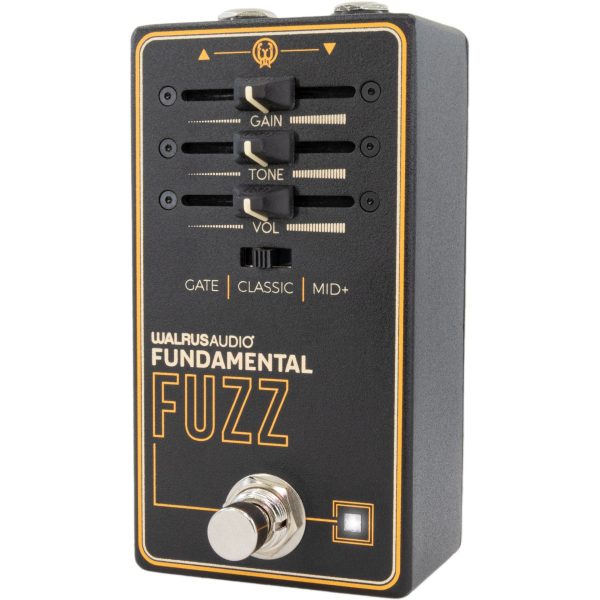 Walrus Audio Fundamental Series Fuzz Pedal Supply