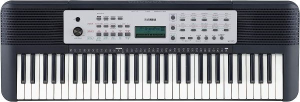 Yamaha YPT270 61-Key Portable Keyboard With Power Adapter - Black Online