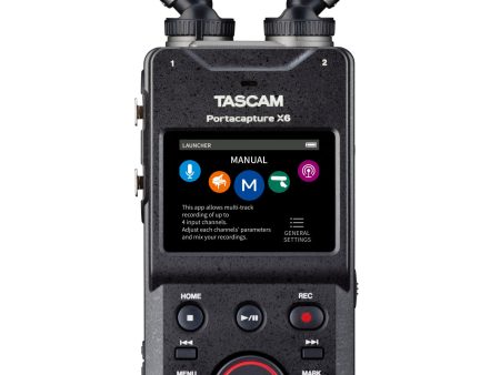 TASCAM Portacapture X6 High Resolution Adaptive Multi-recorder on Sale