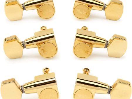 Taylor Guitar Tuners 1:18 6-String Polished Gold Sale