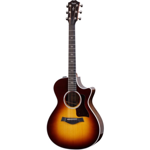 Taylor 412ce Grand Concert Acoustic Electric Guitar, Tobacco Sunburst Discount