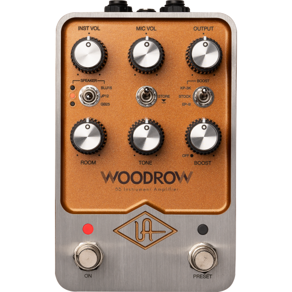 Universal Audio Woodrow  55 Instrument Amplifier Pedal Online Hot Sale